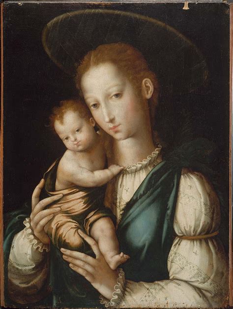 Virgin And Child 1500s By Luis De Morales Public Domain Catholic