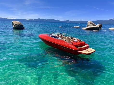 Lake Tahoe Private Power Boat Charter