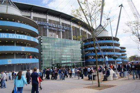 All info around the stadium of man utd. File:City of Manchester Stadium - geograph.org.uk ...