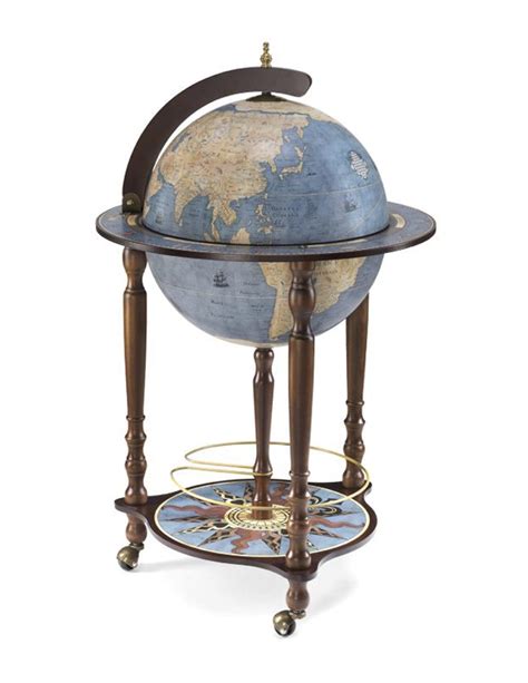 Globe Drinks Cabinet Da Vinci Floor Globe Bar Made In Italy By Zoffoli