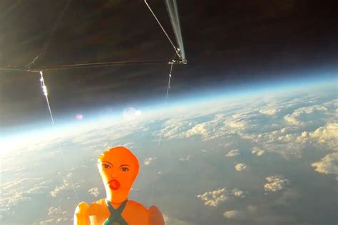 An Inflatable Sex Doll Called Missy Has Been Sent Into The Stratosphere