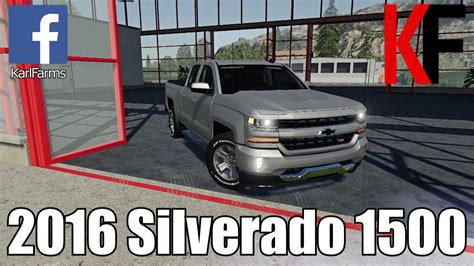 Chevrolet Silverado 1500 V10 Fs19 Farming Simulator 19 Mod Fs19 Mod