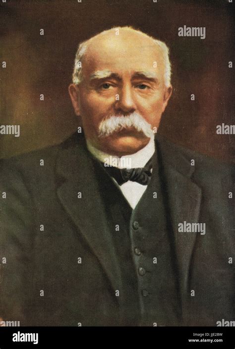 French Prime Minister Georges Clemenceau Prime Minister Of France