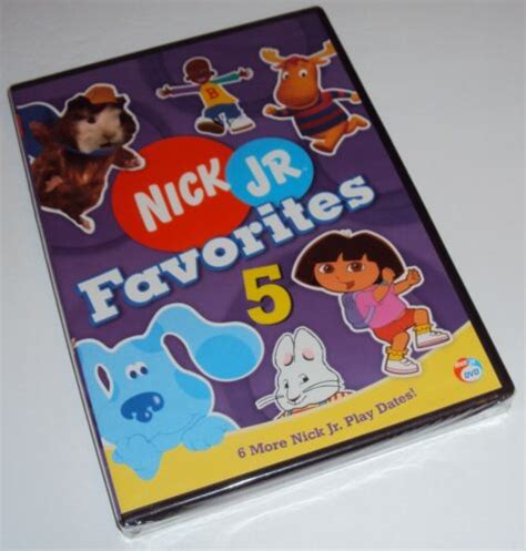 Nick Jr Favorites Vol Five Nickelodeon Dvd New Dora Explorer Blue S Clues Ebay
