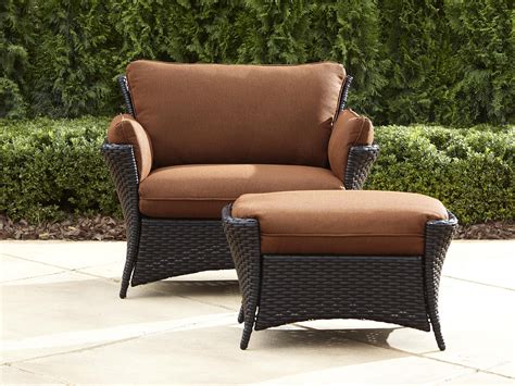 Double the fun with our double outdoor chaise lounge plans! La-Z-Boy Outdoor Everett Oversized Chair with Ottoman ...