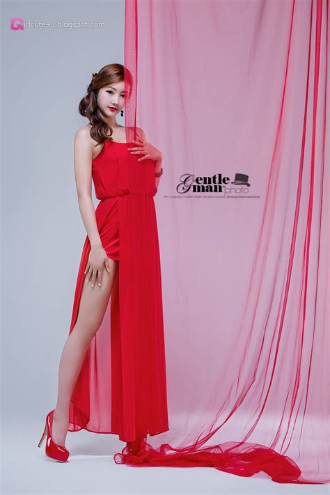 Han Song Yee Hot Red ~ Cute Girl Asian Girl Korean Girl Japanese Girl Chinese Girl
