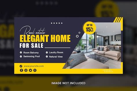 Premium Psd House Real Estate Sale Banner