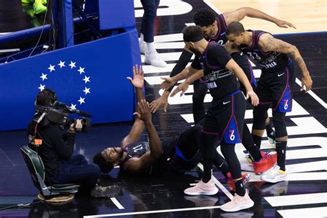 Sixers Star Joel Embiids Signature Celebration Is A Tribute To Wwes Dx Sports Illustrated