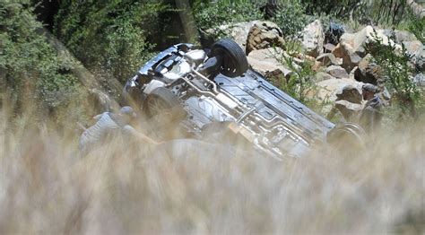Pursuit Ends After Suspect Drives Stolen Car Over Cliff Near Prescott