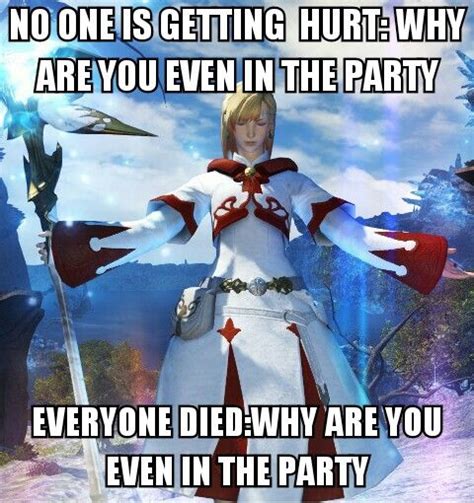 Being a White Mage | Final fantasy xiv, Final fantasy funny, Final