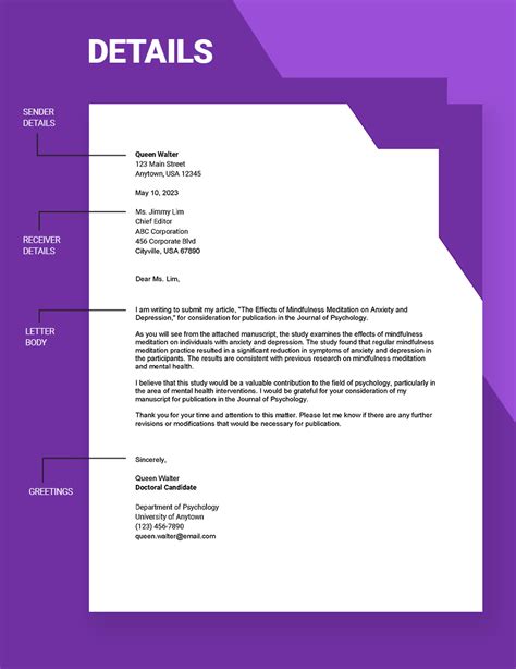 Apa Letter Format Template Word
