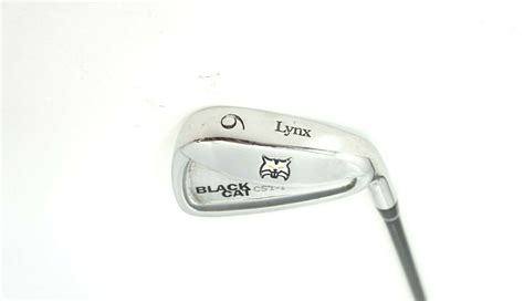 Lynx Black Cat Cst 1 6 Iron Regular Graphite Shaft Golf Pride Grip Ebay