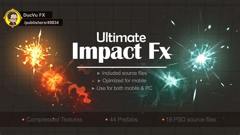 Unity 3d Vfx Asset Pack Ultimate Impact Fx Ducvu Fx Youtube