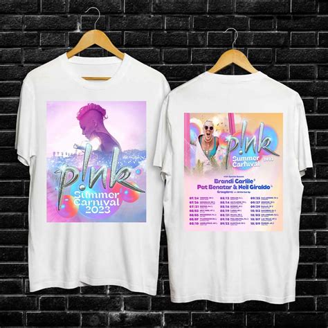 Pnk All I Know So Far Setlist Shirt Pink Summer Carnival 2023 Tour