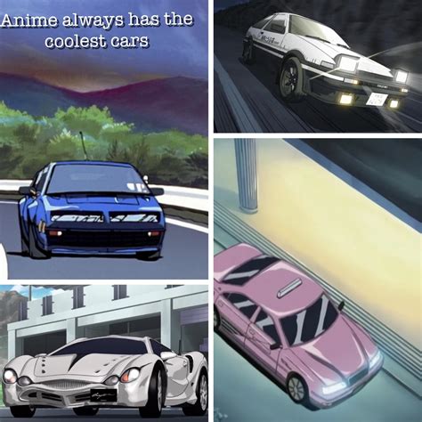 God I Love Anime Cars They Always Look So Unique And Cool Rhentaimemes