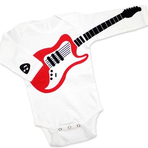 Guitar Playing Baby Onesie Can Your Baby Shred Personalized Rock N