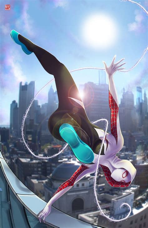369 Best Images About Spider Gwen Art And Fan Art On Pinterest Spider