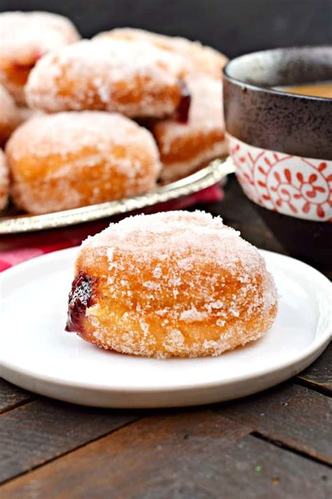 Jam Doughnuts Recipe Shugary Sweets