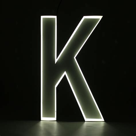 “neon Style“ Letter K Ilute Doo