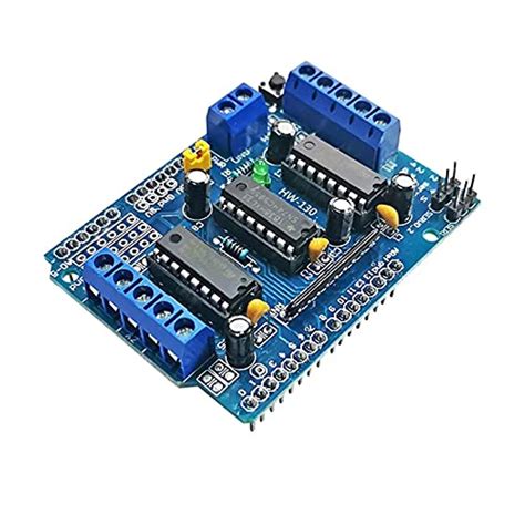Buy Motor Shield 4 Channel L293d H Bridge Dc Motor Control For Arduino