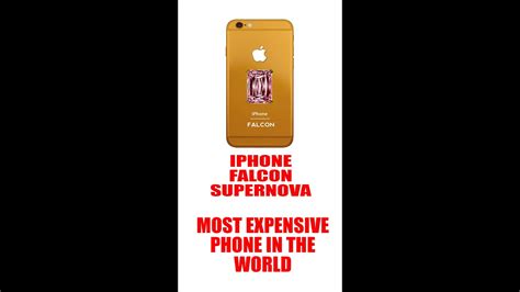 Falcon Supernova Iphone 6 Pink Diamond Edition The Worlds Most