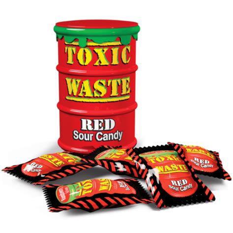 Toxic Waste Drum Yellow Extreme Sour Candy 15oz 42g — Mollies Sweets