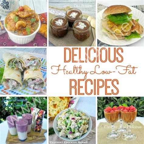 Healthy Low Fat Recipes With A Blast