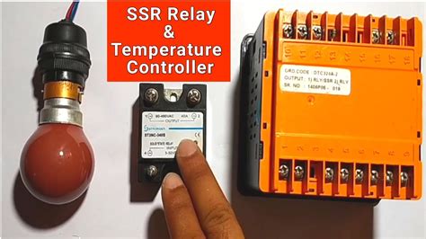 How To Connection Ssr Relay With Temperature Controller Temperature