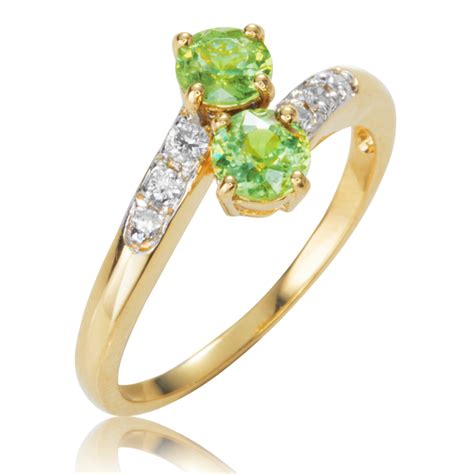 Rare Russian Demantoid And Diamond Ring From Shipton And Co Uk