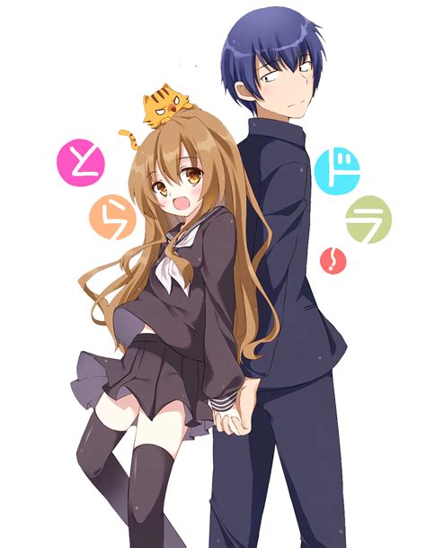 Toradora Taiga And Ryuuji Render By Dracumarcy567 On Deviantart