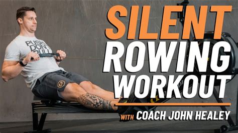 Best Beginner Rowing Workout 15 Minute Silent Row Youtube