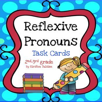 Reflexive Pronouns Task Cards And Activities W Digital Option