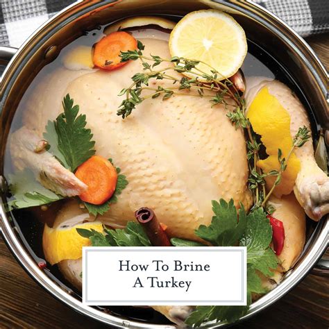 How To Brine A Turkey Video Best Turkey Brine Recipe Kembeo