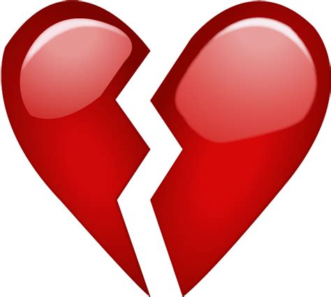 Broken Heart Png Heart Emoji Emoticon Symbol Broken Heart Love Heart