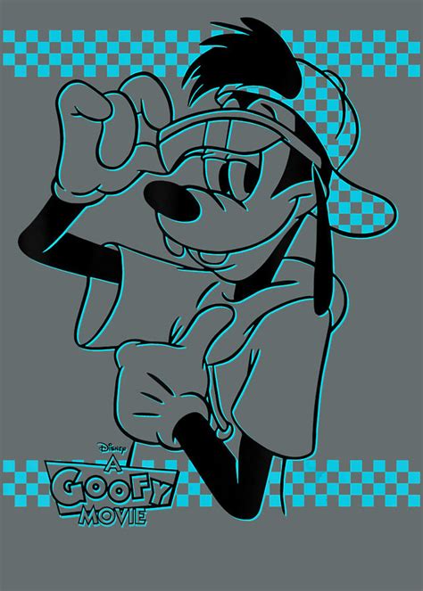 Disney A Goofy Movie Max Goof 90s Digital Art By Tran Lieu Ly Fine