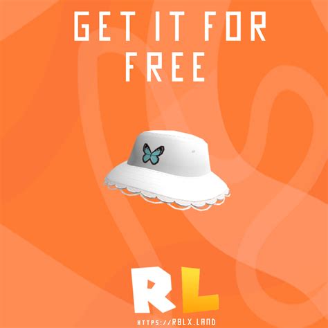 Get It For Free Roblox Butterfly Hat Roblox Cute Hats Hats