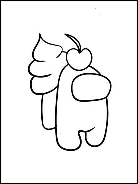 Dibujos para Colorear Among Us 7 | Libros para pintar, Dibujos, Dibujos
