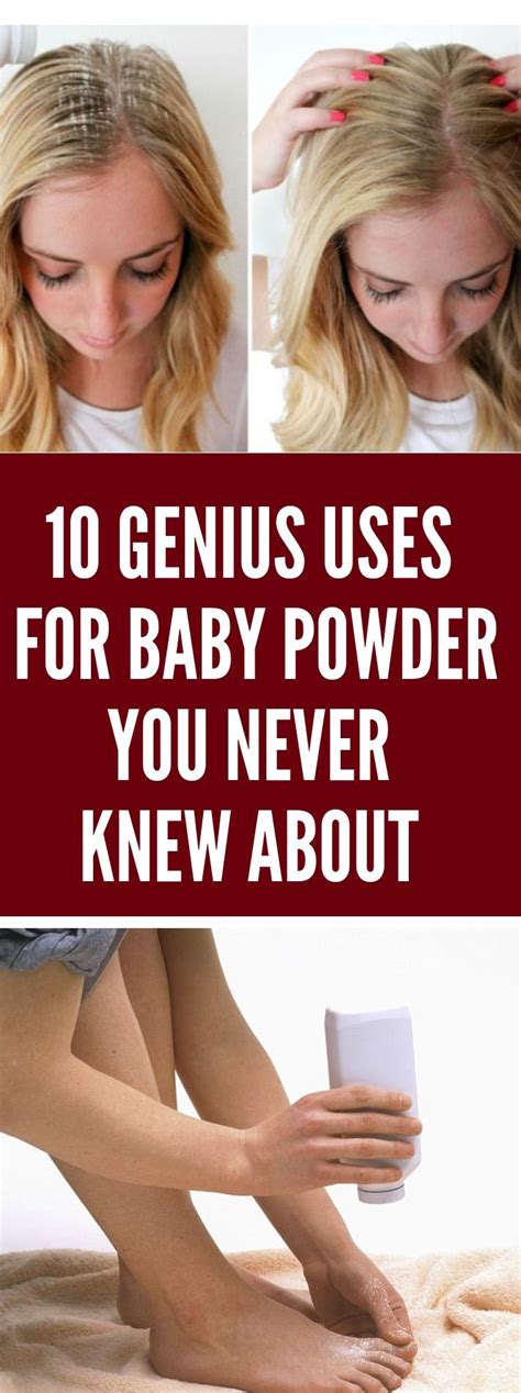 Healthcare Infographic Genius Uses For Baby Powder You Never Knew