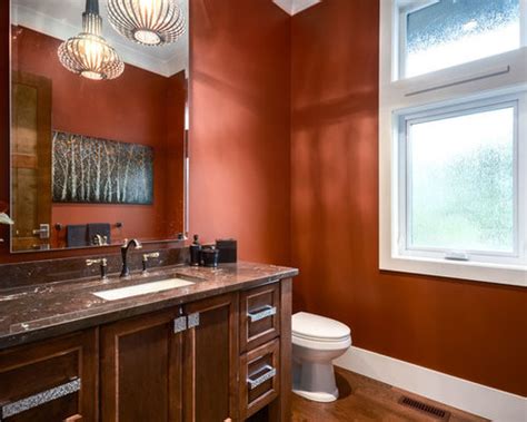 About this video wall putty texture 2 shade painting design orange blue and white hd colour painting and waterproof finishing. Rust-colored Walls | Houzz