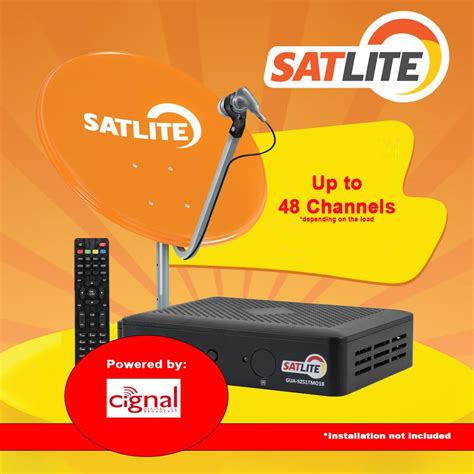 Satlite Prepaid Kit Satellite Tv Powered By Cignal With Free Load
