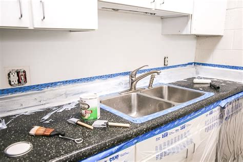 Easy How To Resurface Laminate Countertops For Under 50