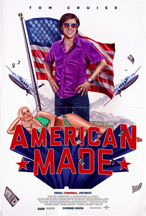 American Made Alternative Movie Posters On Behance