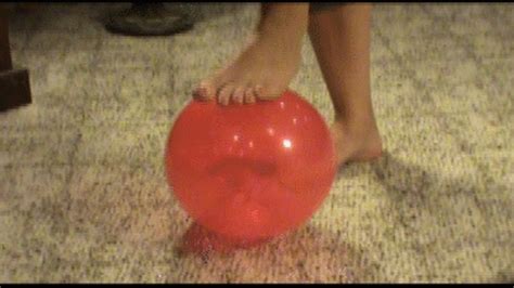 Barefoot Balloon Popping Best Ipad Quality Trample And Crush With