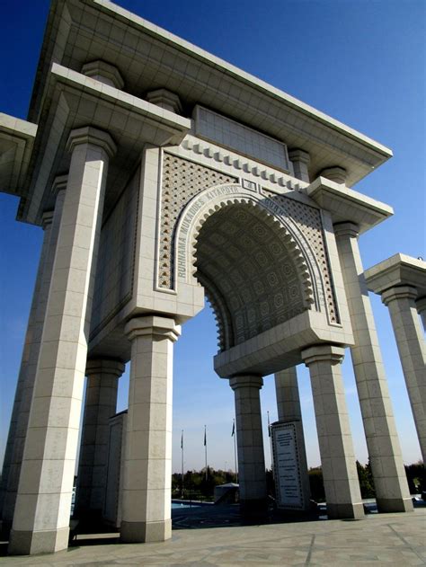 Side Entrance To Mosque Of Turkmenbashi Mosque Gazebo Entrance