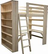 Pictures of Shelves Bed