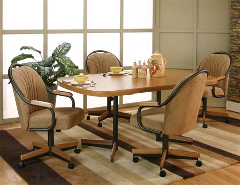Swivel Dining Chairs With Casters Emeco High End Restaurant Furniture