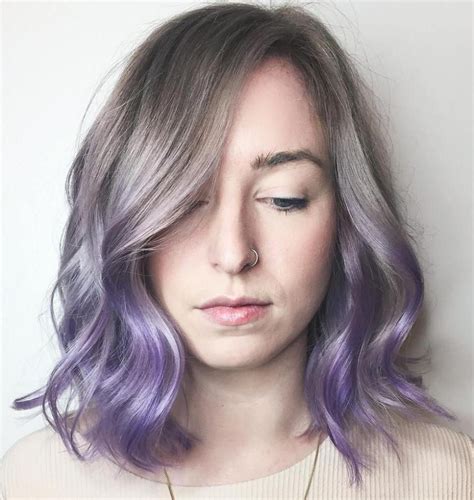 50 Cool Ideas Of Lavender Ombre Hair And Purple Ombre Lavender Hair