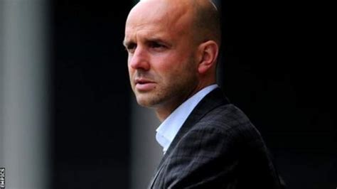 Exeter Boss Paul Tisdale Shocked At Loss To Rochdale Bbc Sport