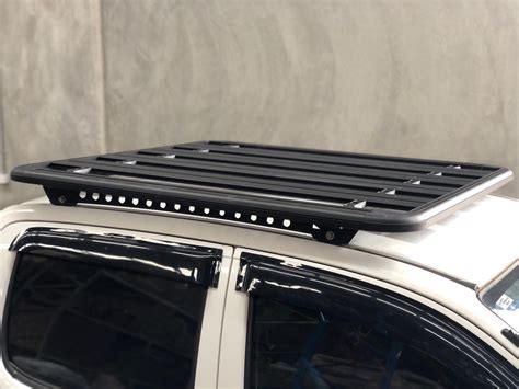 Aluminium Flat Roof Rack Backbone To Suit Toyota Hilux 2015 2021
