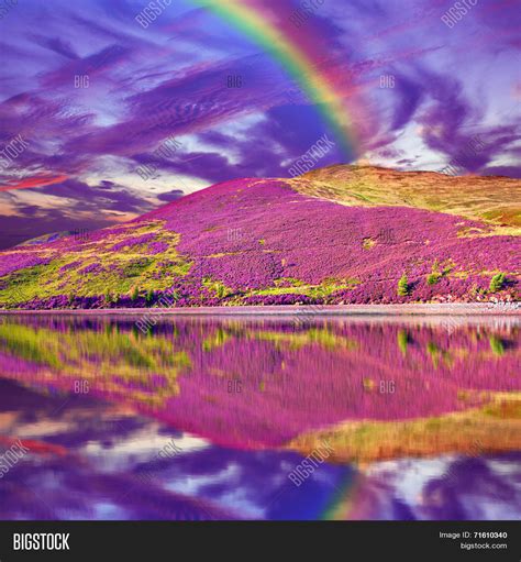 Colorful Landscape Scenery Rainbow Image And Photo Bigstock